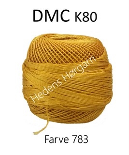 DMC K80 farve 783 Sennep